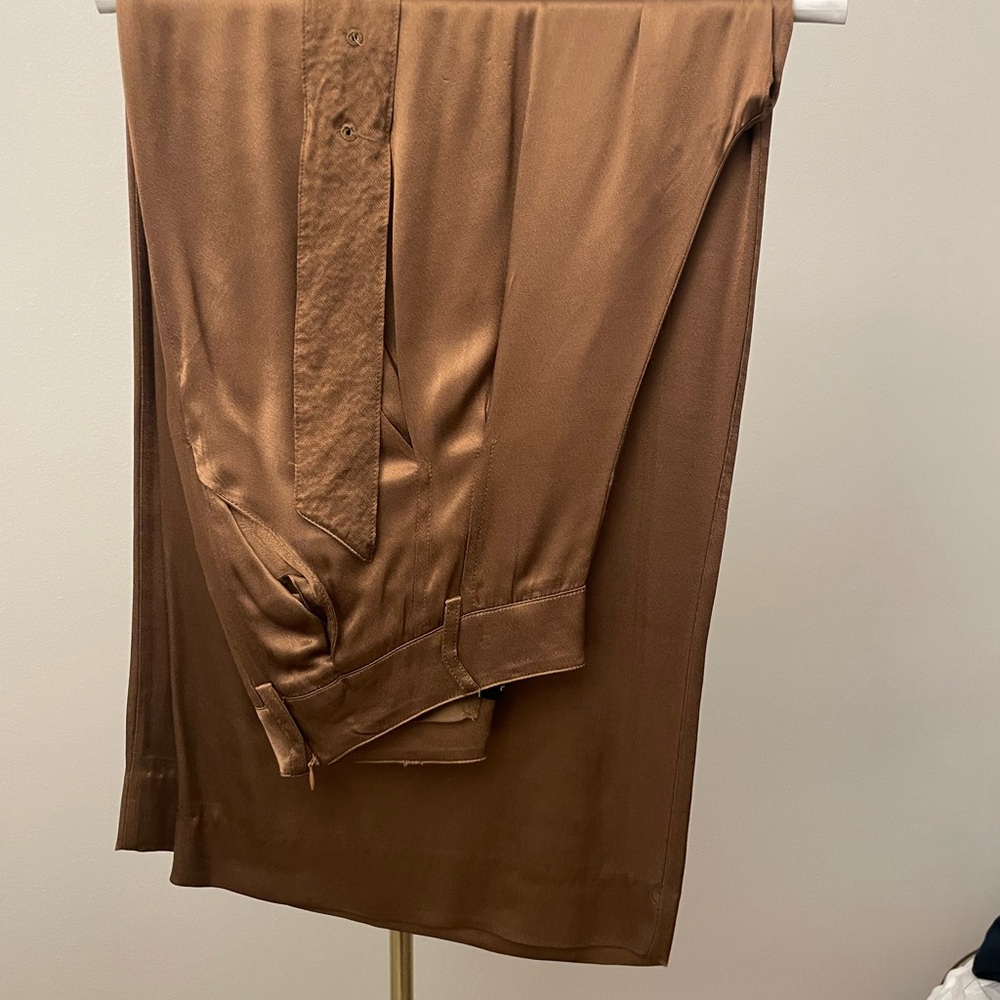 cooper silk trousers